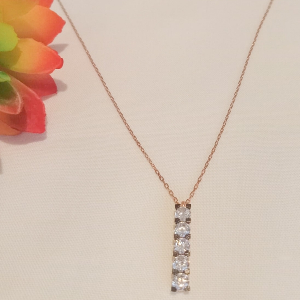 925 Silver Necklace - Picture 1 of 3